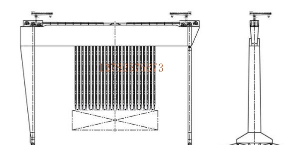  起重機(jī)總體方案圖